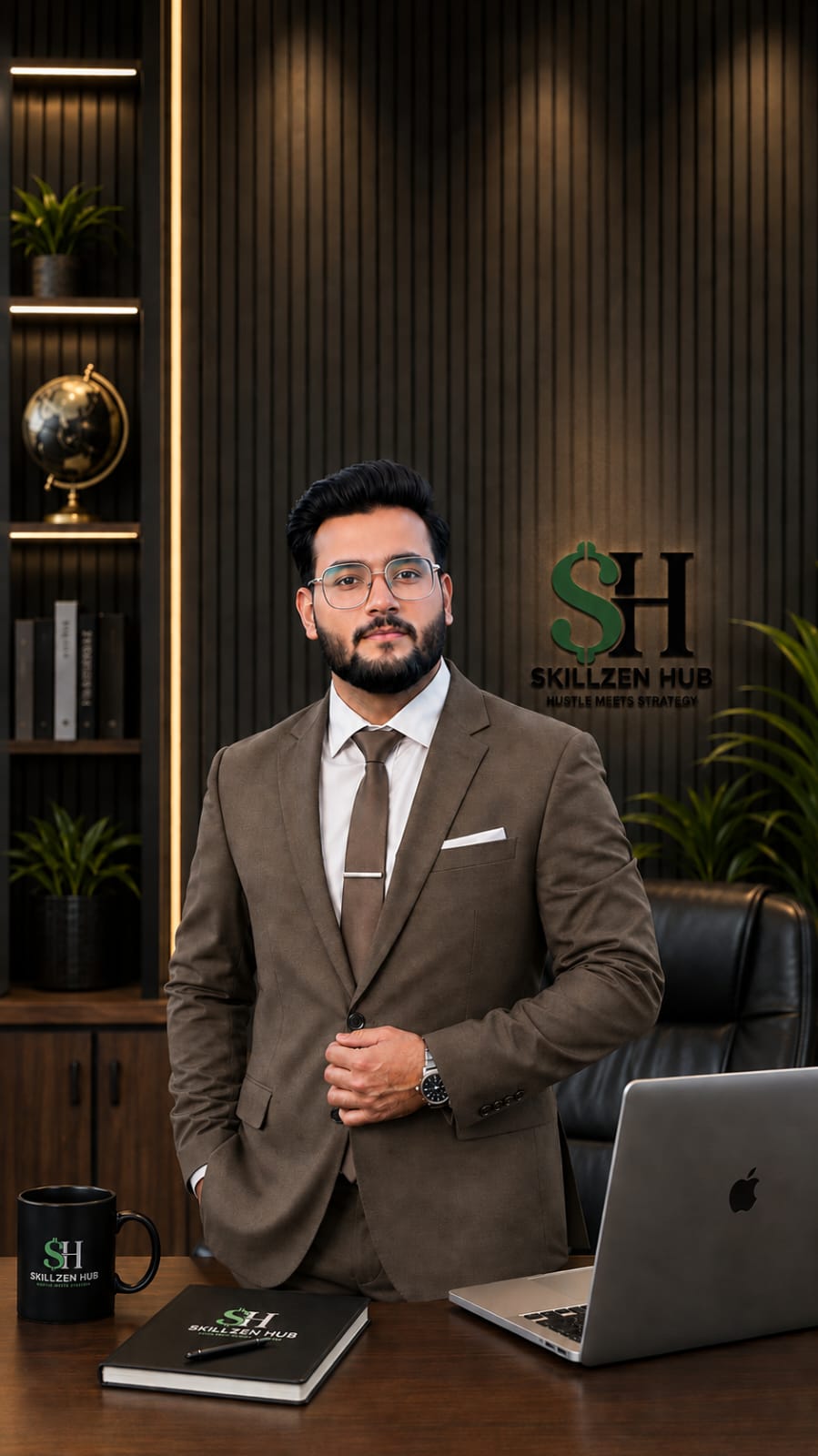 Hafiz Abuzar Siddique, Chief Executive Officer (CEO) of SkillZen Hub, leading digital skills training in eCommerce, Digital Marketing, AI, and Freelancing.